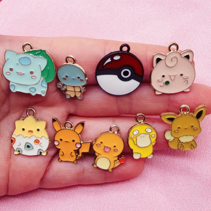 10pcs Cartoon Drip Oil Jewelry - Event Party review and price