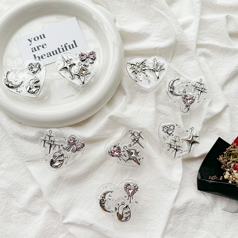 Clear Heart Phone Grip Holder  - Event Support review and price
