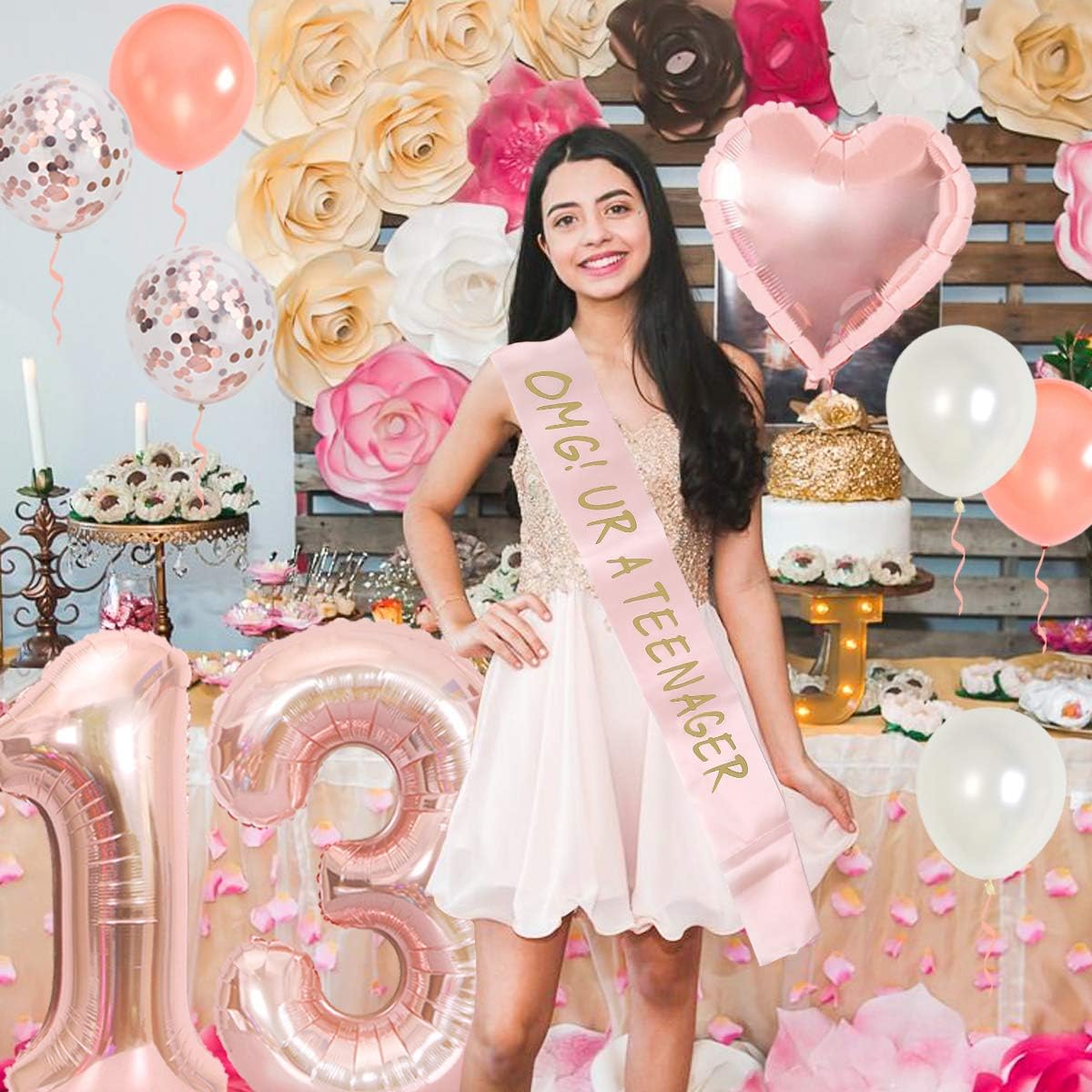 13th Birthday Party Decoration - Party Banner Gold review and price