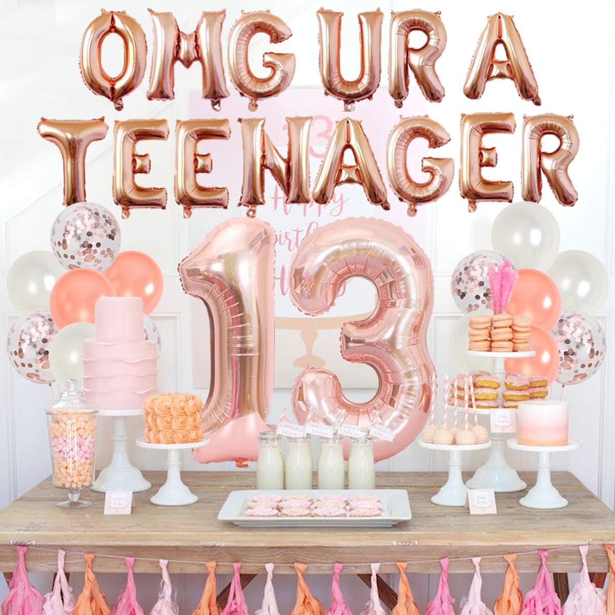 13th Birthday Party Decoration - Party Banner Gold review and price