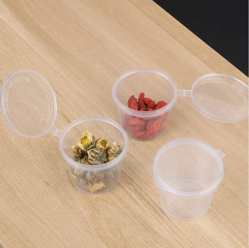 Disposable Clear Plastic Sauce - Plastic Cup 50Pcs review and price