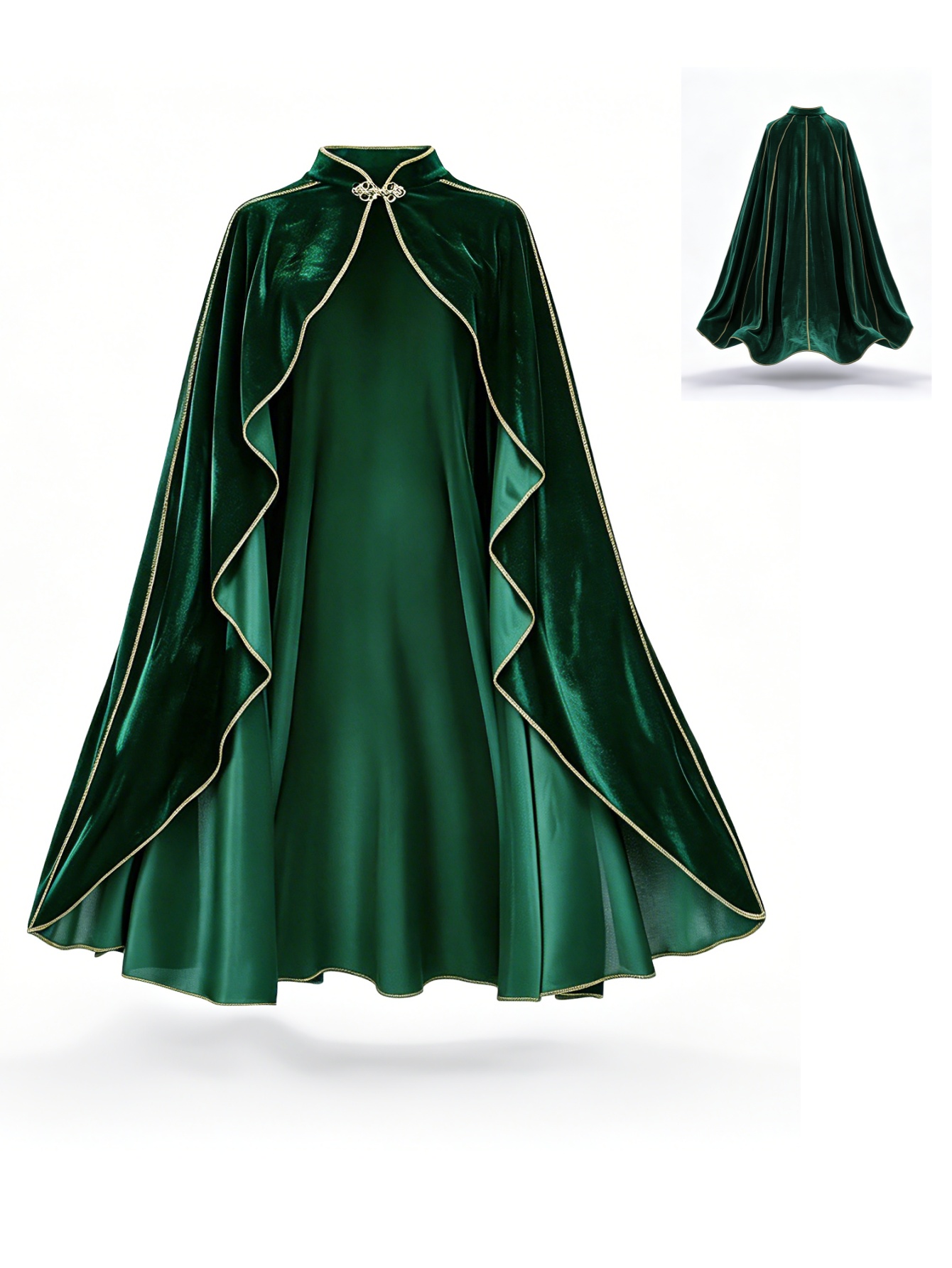 Women Vintage Green Velvet Cap - Event Support review and price